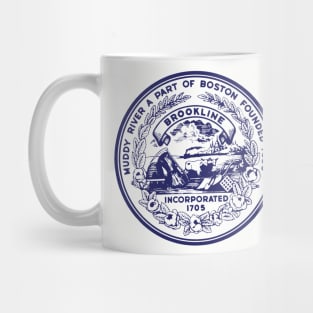 Brookline Massachusetts Logo Mug